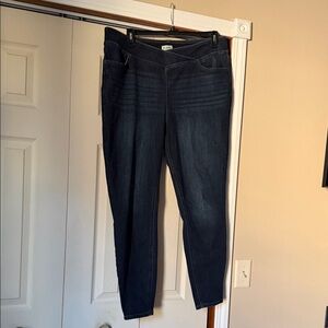 Maurices Deep Indigo Skinny Jeans